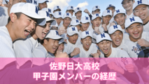 佐野日大の選抜甲子園メンバー20人の経歴 中学時代の所属、尊敬する選手は?