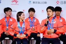 帰国のりくりゅう「走り抜けた」