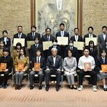 全国大会優勝者と指導者をたたえる　中学、高校生らを福田知事が表彰【受賞…