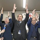 栃木市長選、初当選の琴寄氏「市民の声に寄り添う」　松本氏を圧倒も無効2…