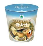 水で作るカップ冷や汁