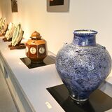 人間国宝の直弟子、明石庄作さんが益子で陶芸展　新作含む100点展示「傘寿の割に迫力ある」