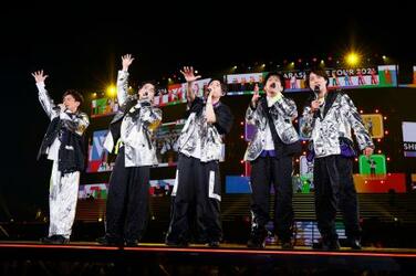 大野さん、こらえ切れず大粒の涙