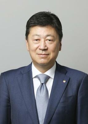　日本経済新聞社の社長に就任する飯田展久氏（同社提供）