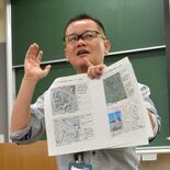弁当のふたで「立体地形模型」　帝京大の坪井教授が考案　簡単に制作、災害…