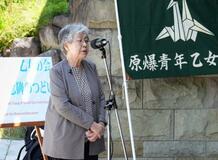 「長崎原爆青年乙女の会」が集会