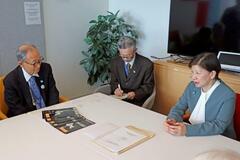 被爆者と国連事務次長会談