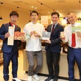 都内「るるぶキッチン」で那須塩原市産食材グルメを提供　14日までフェア、Ｕ字工事らがPR