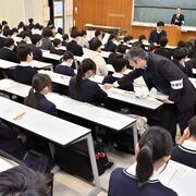 大学入学共通テスト始まる　栃木県内８会場、8050人が志願　一部会場でリスニング機…