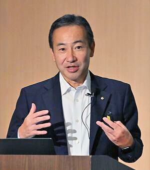 お好み焼き普及尽力　オタフクソース・佐々木社長　専門部署設立など紹介