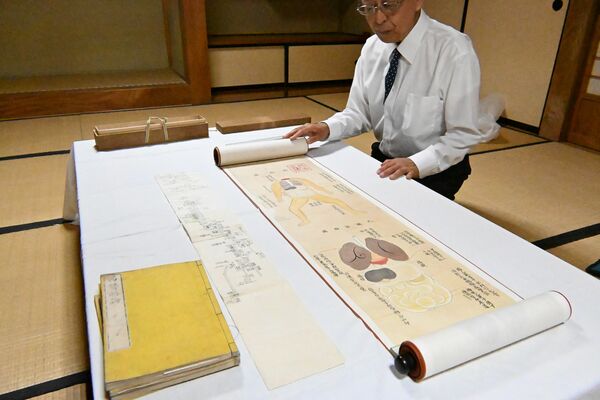展示される史料の一部