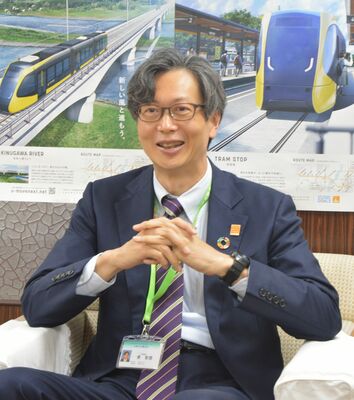 宇都宮市の東智徳副市長＝2022年撮影