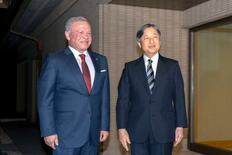 陛下、ヨルダン国王と夕食