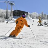 白銀の季節、初滑り満喫 ハンターマウンテンがプレオープン 那須塩原