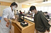 宇大で対面授業スタート