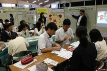 将来のＵターン願い宇南高　地元企業が説明会