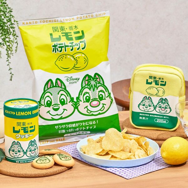 レモン牛乳」とディズニーストアが初の共同企画 クッキーなど販売
