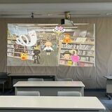 自分が描いたイラストが動き出す！？　子ども対象のデジタル活用イベント　宇都宮市東図書館