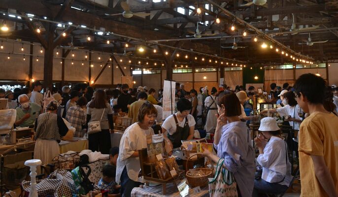大盛況となった「ココカラマルシェ」