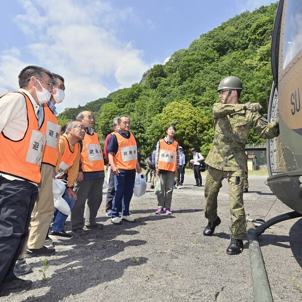 災害時の孤立集落を想定、初の訓練 支援の実効性や課題検証 佐野市で県
