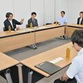 Ｊリーグ野々村チェアマンが下野新聞社を来訪　Ｊ３“栃木ダービー”は「幸せなこと」