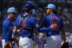 今永、３発浴びて３失点