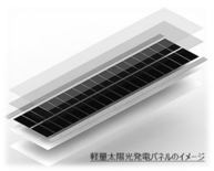 着脱式軽量太陽光発電システムの開発を加速