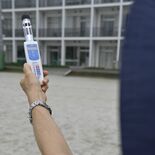 栃木県内小中校で「暑さ指数」活用進む　全校に測定器導入　運動中止など判…