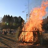 宇都宮・ゆいの杜、どんど焼きが50年ぶりに復活　大人も子どもも、１年の…