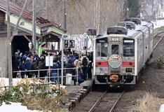 JR留萌線がラストラン