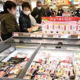 おせちなどの食材求め　栃木県内の商業施設にぎわう　FKDインターパーク店には定番ずらり