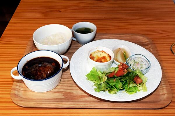 ランチプレート・シチューハンバーグ