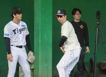 阪神・藤川監督が秋季Cに合流