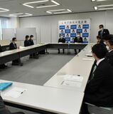 ＬＲＴケーブル窃盗で対策会議　県警や宇都宮市、芳賀町　情報共有し対策強化