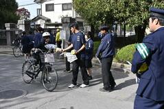自転車マナー高校生と周知