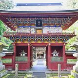 那須神社（大田原）　国重文・江戸時代　武家の崇拝集めた古社　壮麗な彩色　重厚な楼門