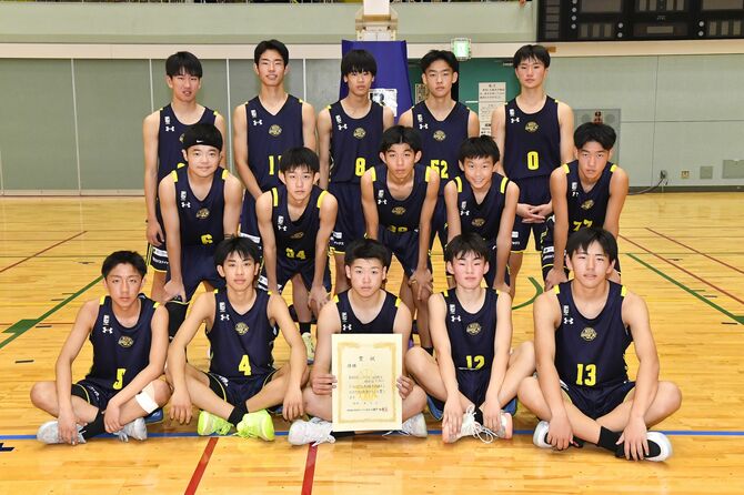 男子優勝のブレックス