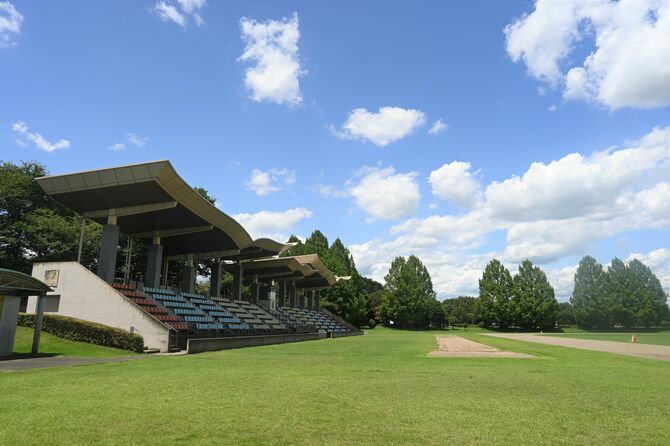 スポーツイベントやふるさとまつりの会場となる「壬生町総合公園」