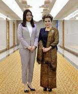デヴィ夫人が北朝鮮を訪問