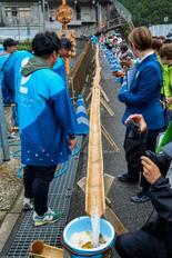 流しそうめんでギネス更新、高知