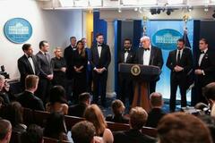 【米発砲事件】トランプ氏「強さ」演出