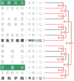 第63回秋季関東地区高校野球大会組み合わせ
