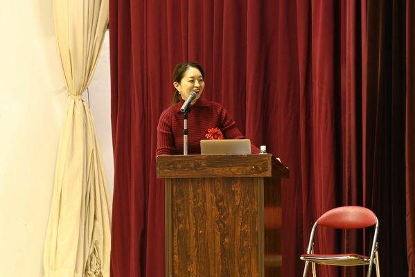 何かを継続することの大切さを訴えた伊藤さん