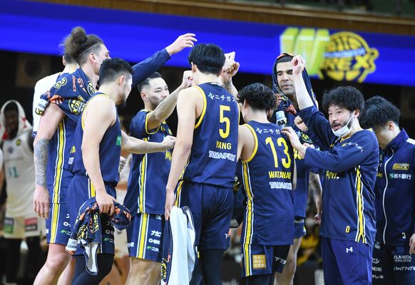 ホーム２連勝を飾ったブレックス＝ブレックスアリーナ宇都宮