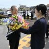 益子町長選で再選の広田氏が初登庁、職員に訓示　「輝き誇れる町目指す」