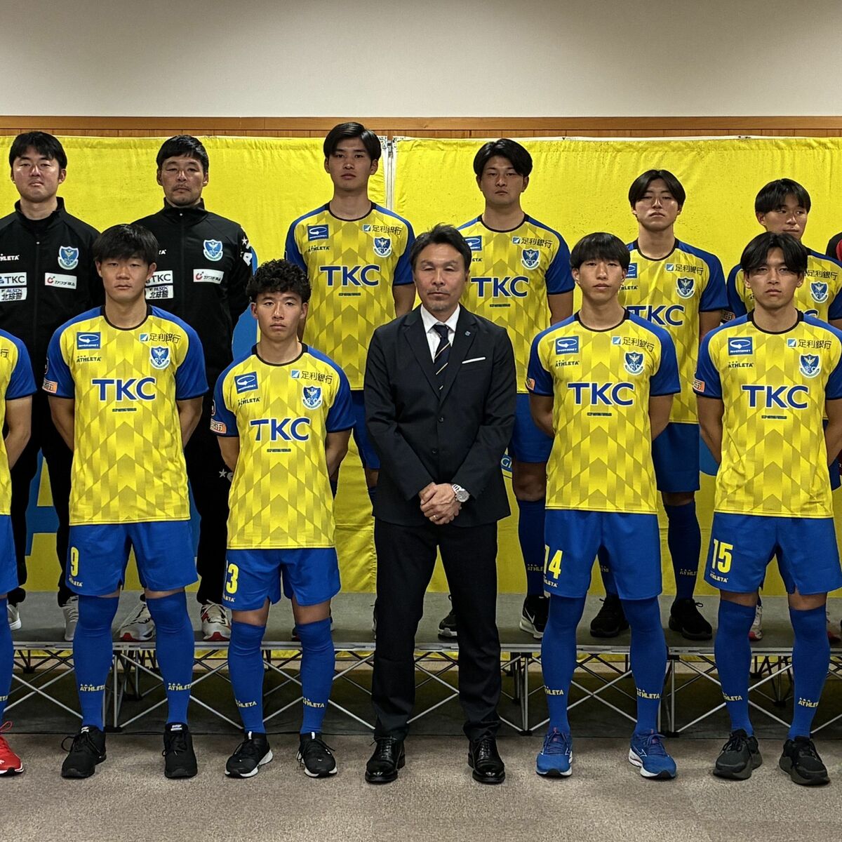 話題つくれるチームに」 栃木SCが新体制発表 ほぼ半数の14選手が新