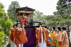 新緑の京都で葵祭