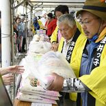 小山で新米祭りがスタート　特別栽培米「生井っ子」を特価で　販売開始前に…
