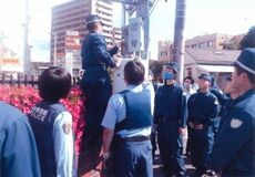 震度６強想定し 非常招集訓練