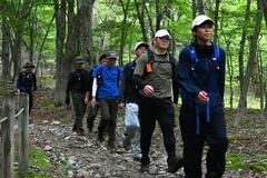 外部指導者引率で初登山